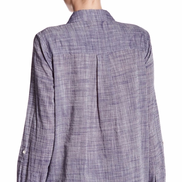 NWT $168 Soft Joie Sania Chambray Shirt in Blue - size XS! - Picture 2 of 4